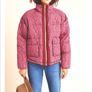 Anthropologie Lillie puffer jacket